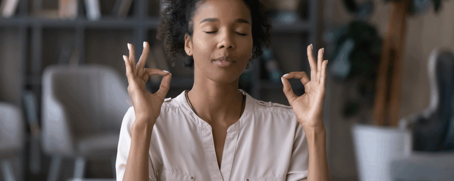 Une cliente découvrant l'approche BBA pour apprendre à diminuer le stress.